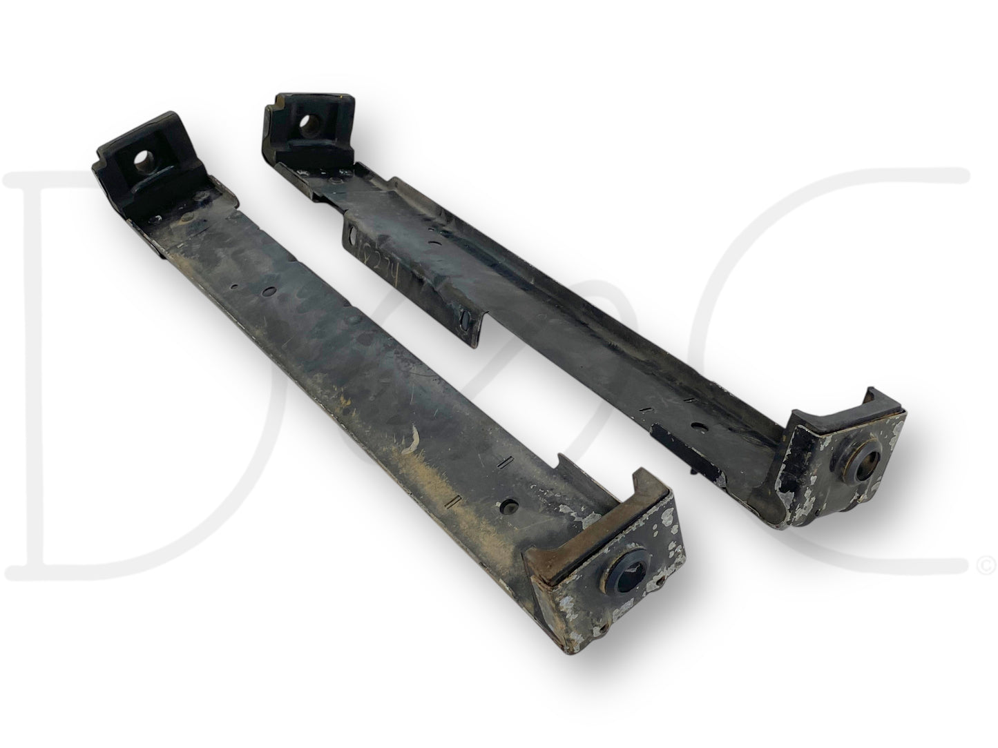 95-97 Ford F250 F350 7.3 Diesel Radiator Mount Bracket Pair OE Brackets