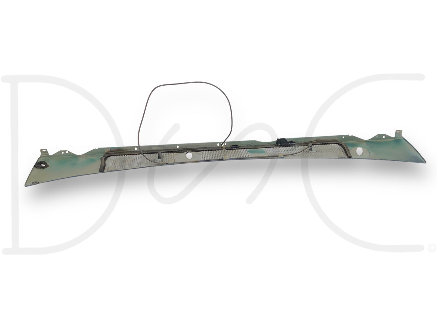 92-97 Ford F250 F350 Windshield Wiper Cowl Panel Vent Nb Green OEM