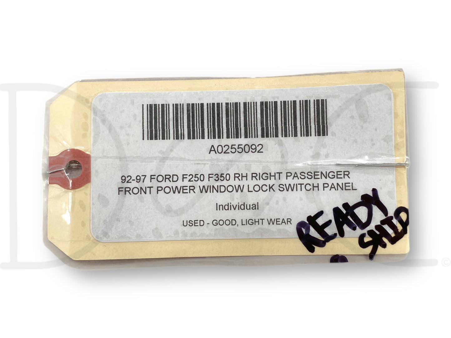 92-97 Ford F250 F350 RH Right Passenger Front Power Window Lock Switch Panel
