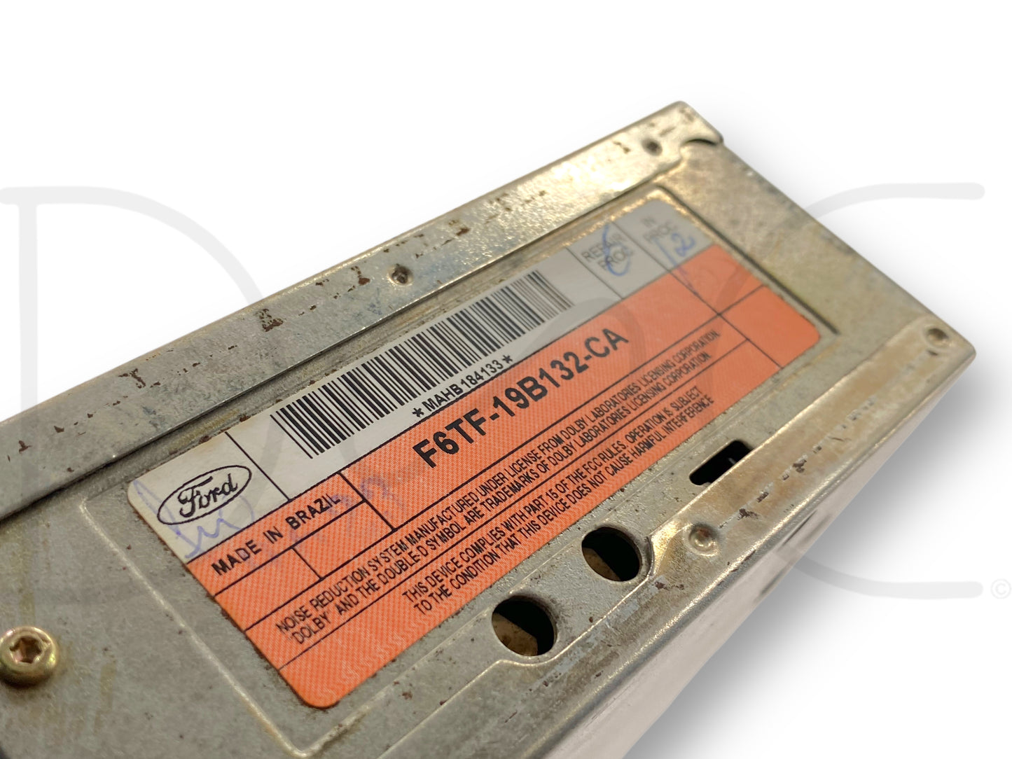 94-97 Ford F250 F350 Factory Radio Head Unit AM/FM Cassette OEM F6Tf-19B132-Ca