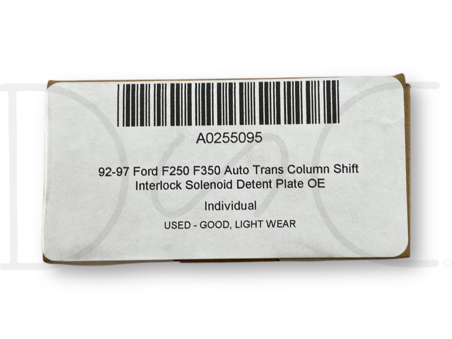 92-97 Ford F250 F350 Auto Trans Column Shift Interlock Solenoid Detent Plate OE