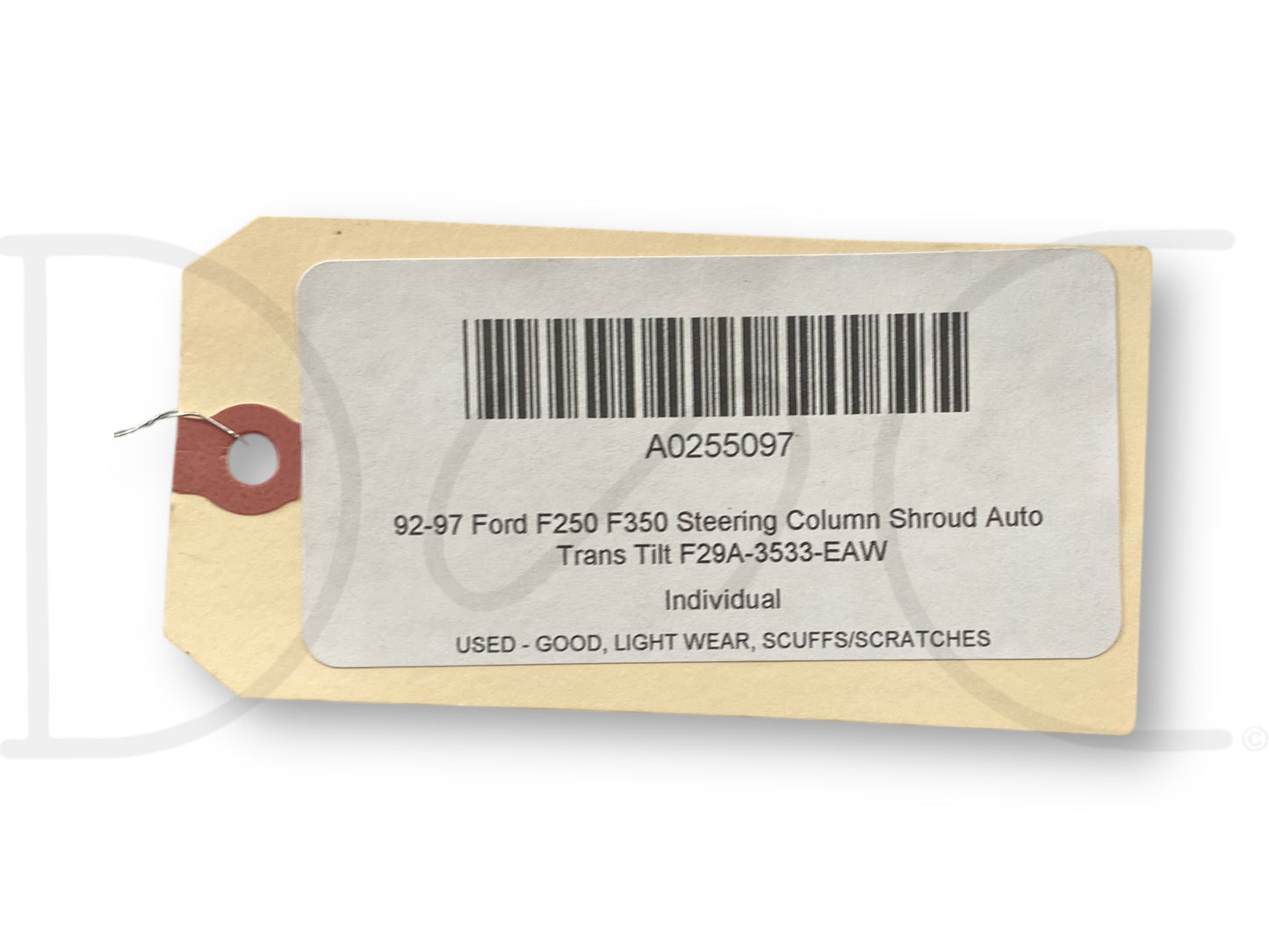92-97 Ford F250 F350 Steering Column Shroud Auto Trans Tilt F29A-3533-Eaw