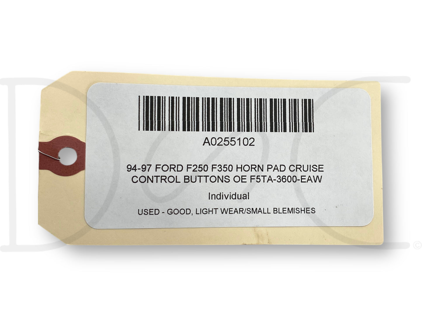 94-97 Ford F250 F350 Horn Pad Cruise Control Buttons OE F5Ta-3600-Eaw