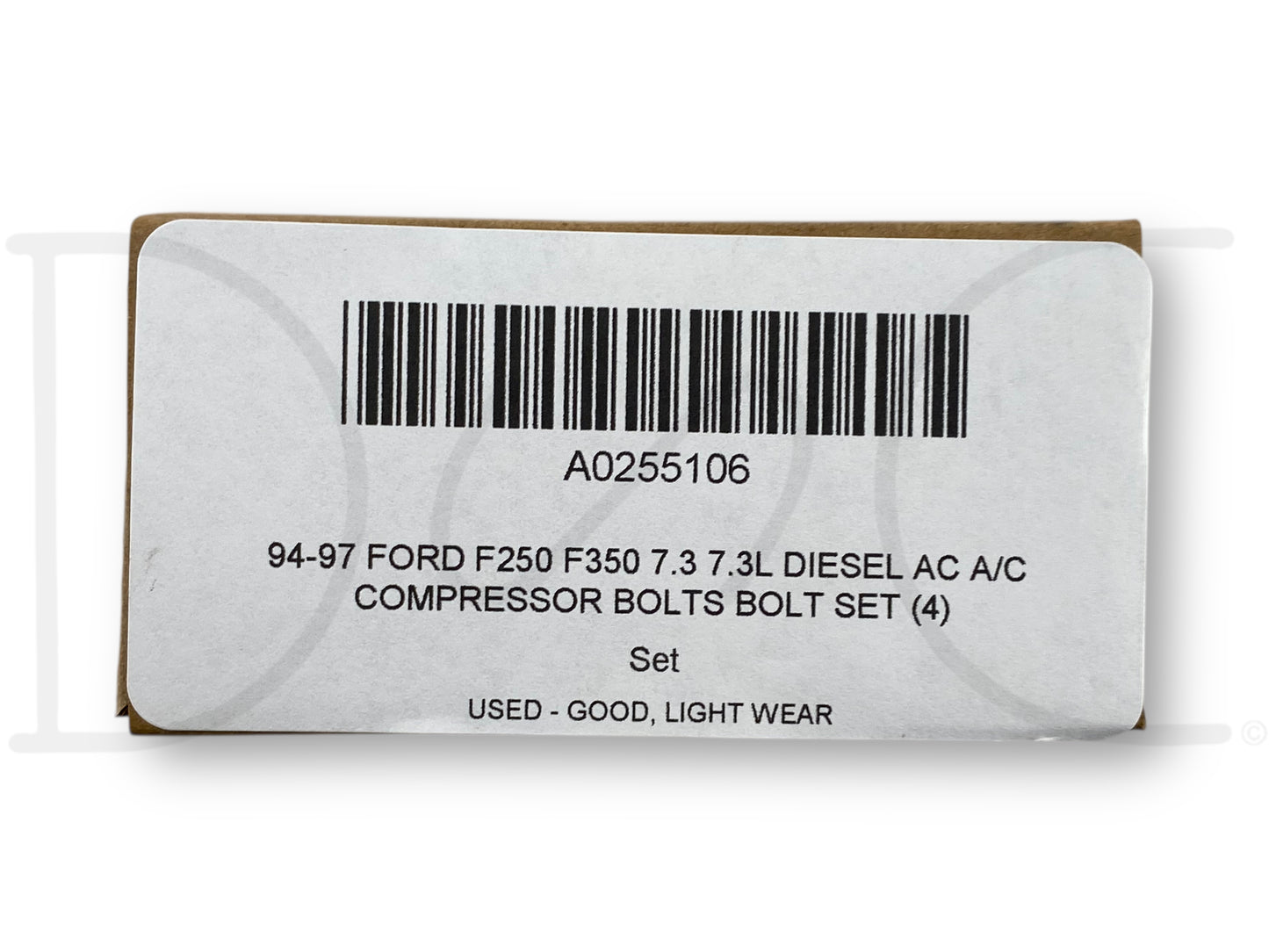 94-97 Ford F250 F350 7.3 7.3L Diesel Ac A/C Compressor Bolts Bolt Set (4)