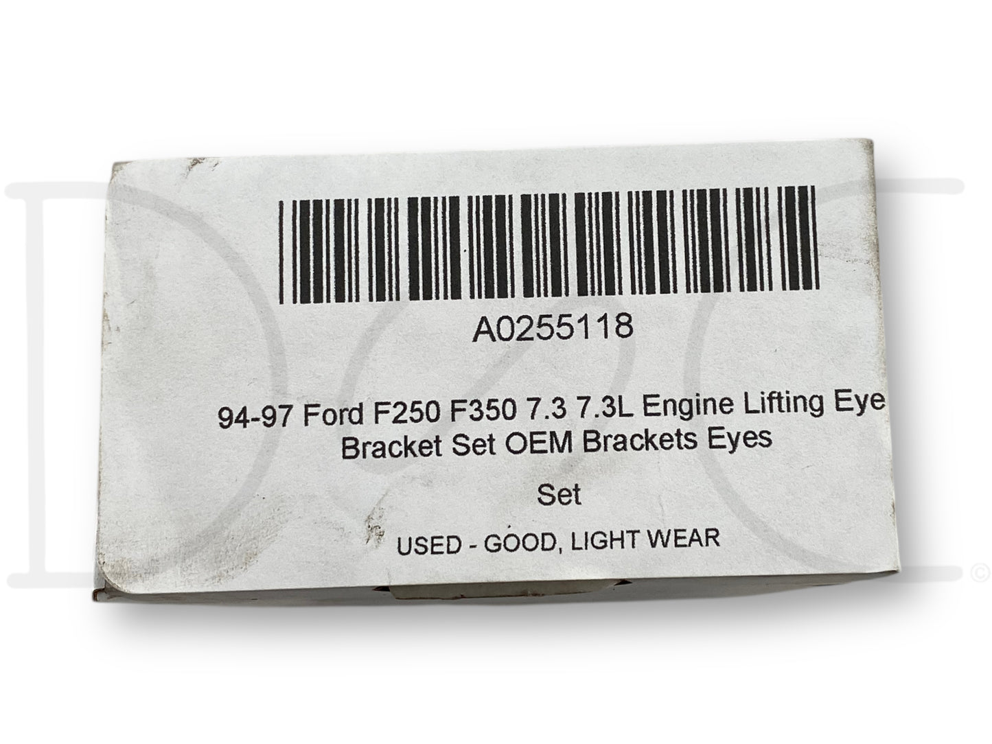 94-97 Ford F250 F350 7.3 7.3L Engine Lifting Eye Bracket Set OEM Brackets Eyes