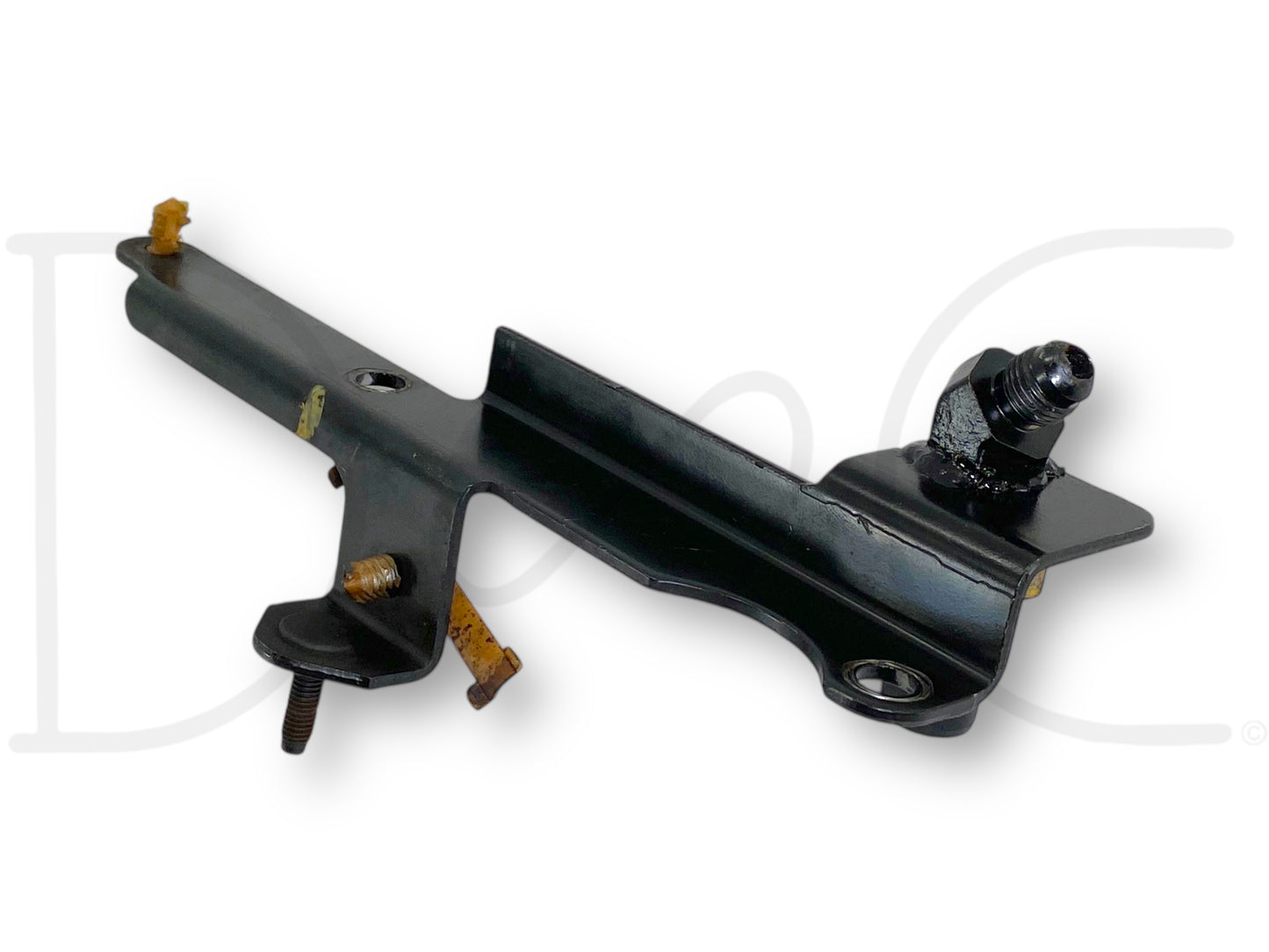 95-97 Ford F250 7.3L 7.3 Exhaust Backpressure Sensor Mount Bracket OE
