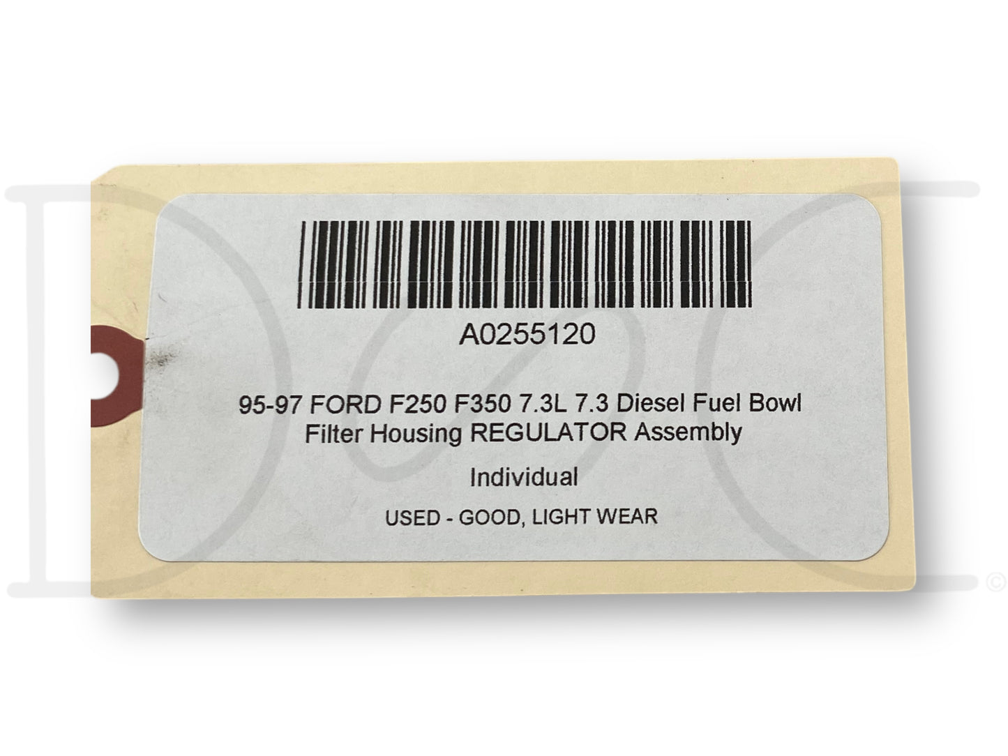95-97 Ford F250 F350 7.3L 7.3 Diesel Fuel Bowl Filter Housing Regulator Assembly