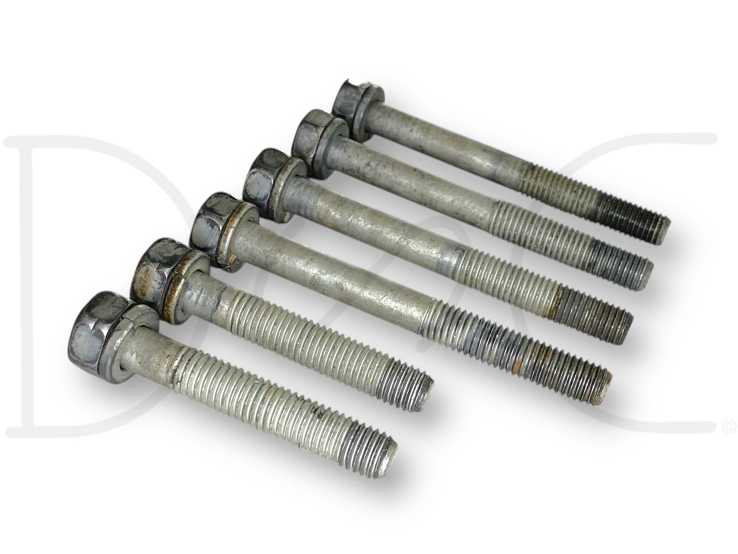 94-97 Ford F250 F350 7.3 7.3L E4OD Auto Transmission Bolts Bolt Set (6) OEM