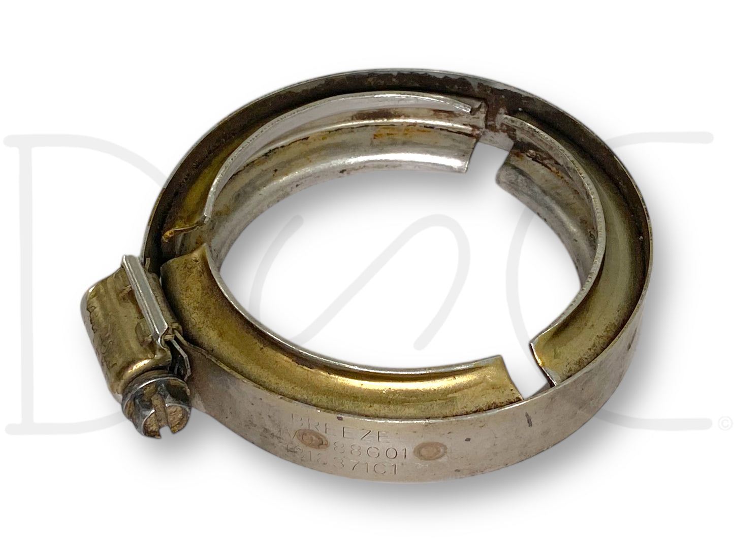 95-97 Ford F250 F350 7.3 Turbo To Intake Y Bridge Spider V-Band Worm Clamp