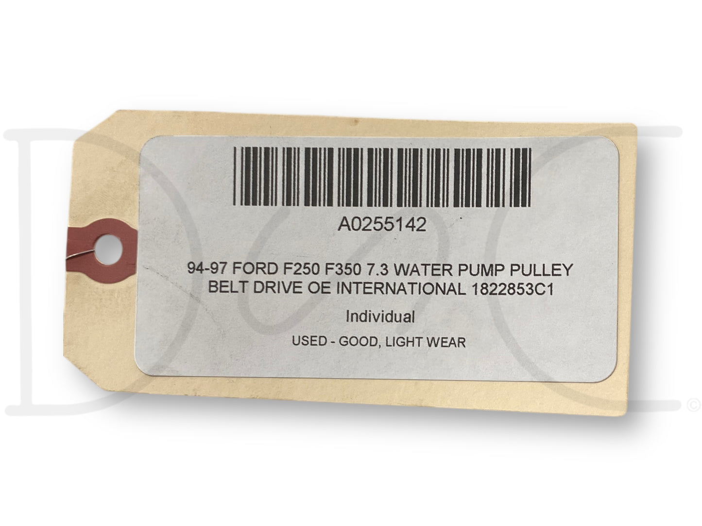 94-97 Ford F250 F350 7.3 Water Pump Pulley Belt Drive OE International 1822853C1