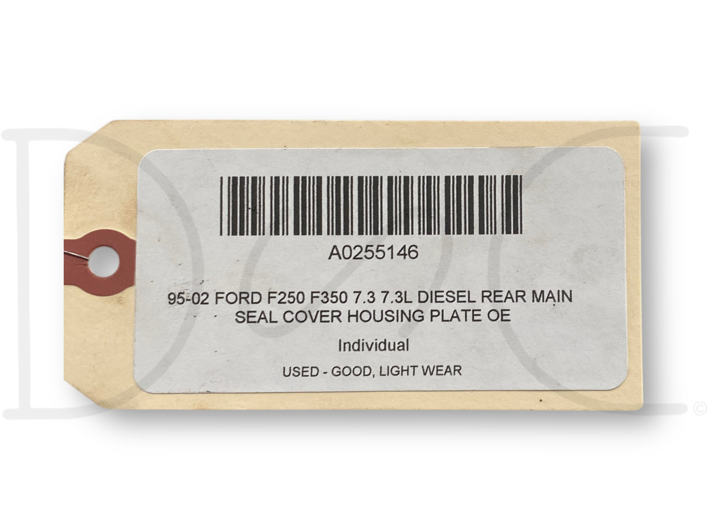 95-02 Ford F250 F350 7.3 7.3L Diesel Rear Main Seal Cover Housing Plate OE