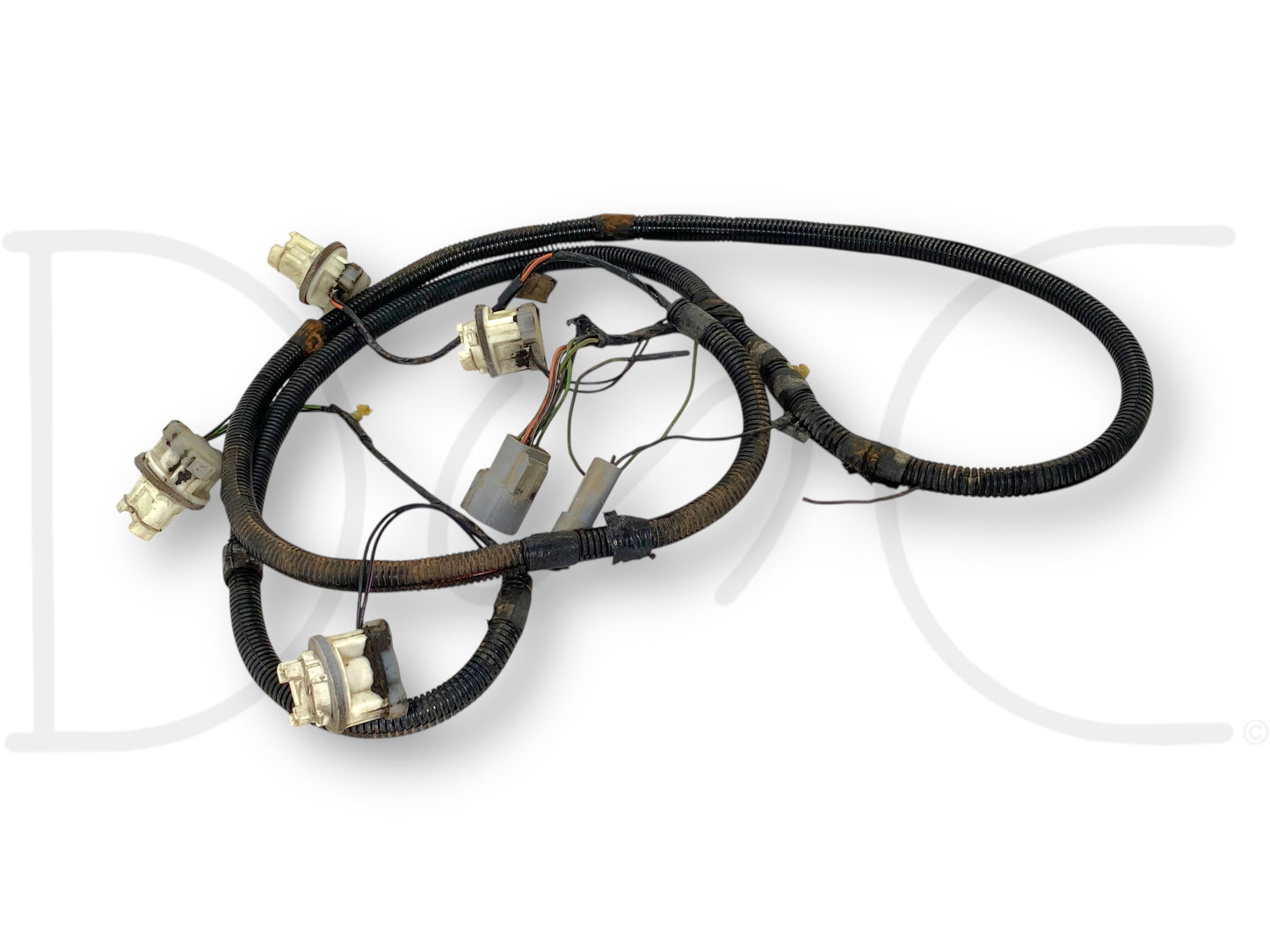 92-97 Ford F250 F350 SRW Pickup Bed Taillight Wiring Harness OEM