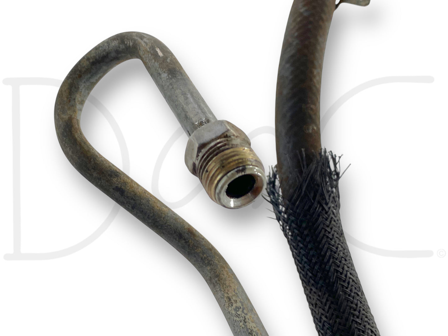 92-97 Ford F250 F350 7.3 7.3L Diesel Power Steering Return Cooler Line OE