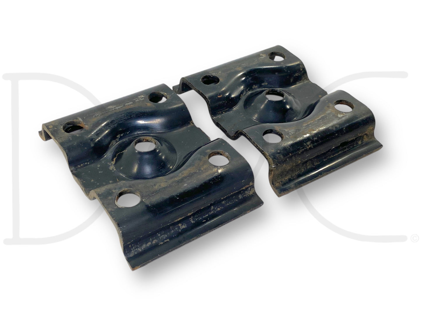 87-97 Ford F250 F350 Rear Axle Leaf Spring U Bolt Plate Set E2Ta-Ga