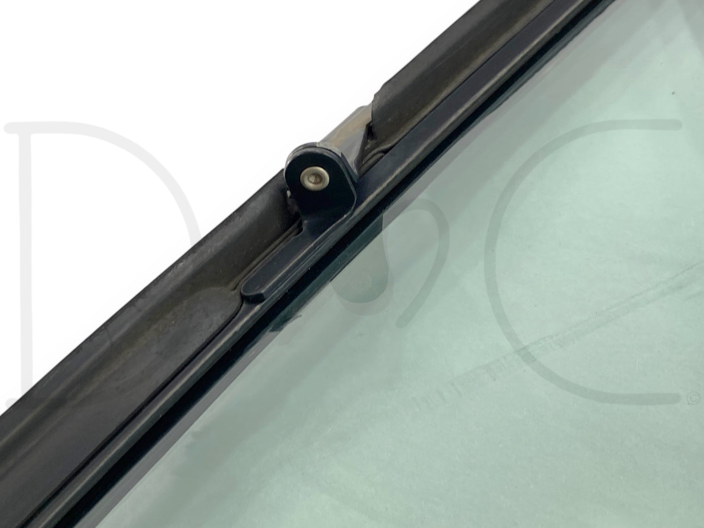 92-97 Ford F250 F350 LH Left Driver Vent Wing Window Glass Assembly OEM