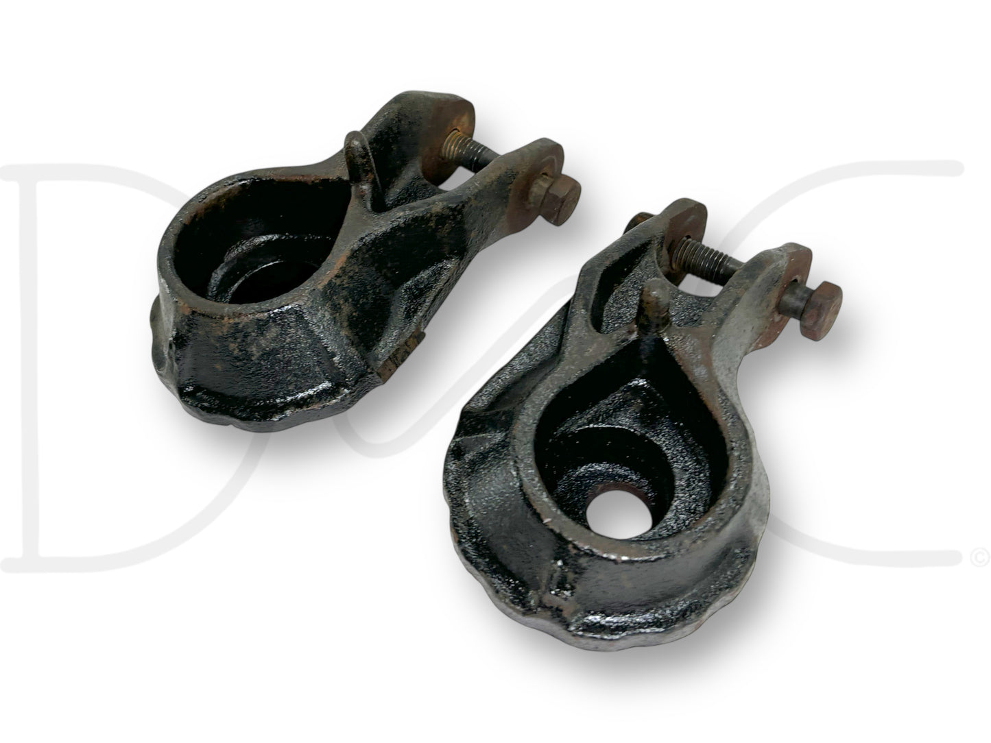 92-97 Ford F250 F350 Front Coil Spring Seat Lower Set Left Right 2WD OEM