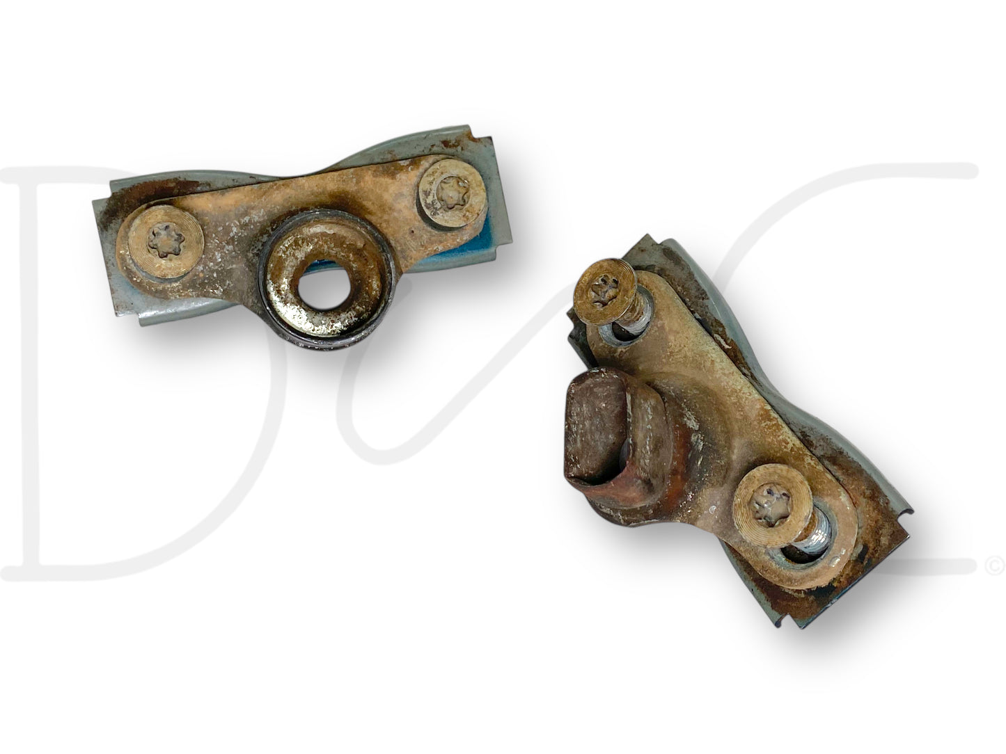 88-96 Ford F250 F350 Rear Tailgate Hinge Set OEM Hinges W/ Hardware