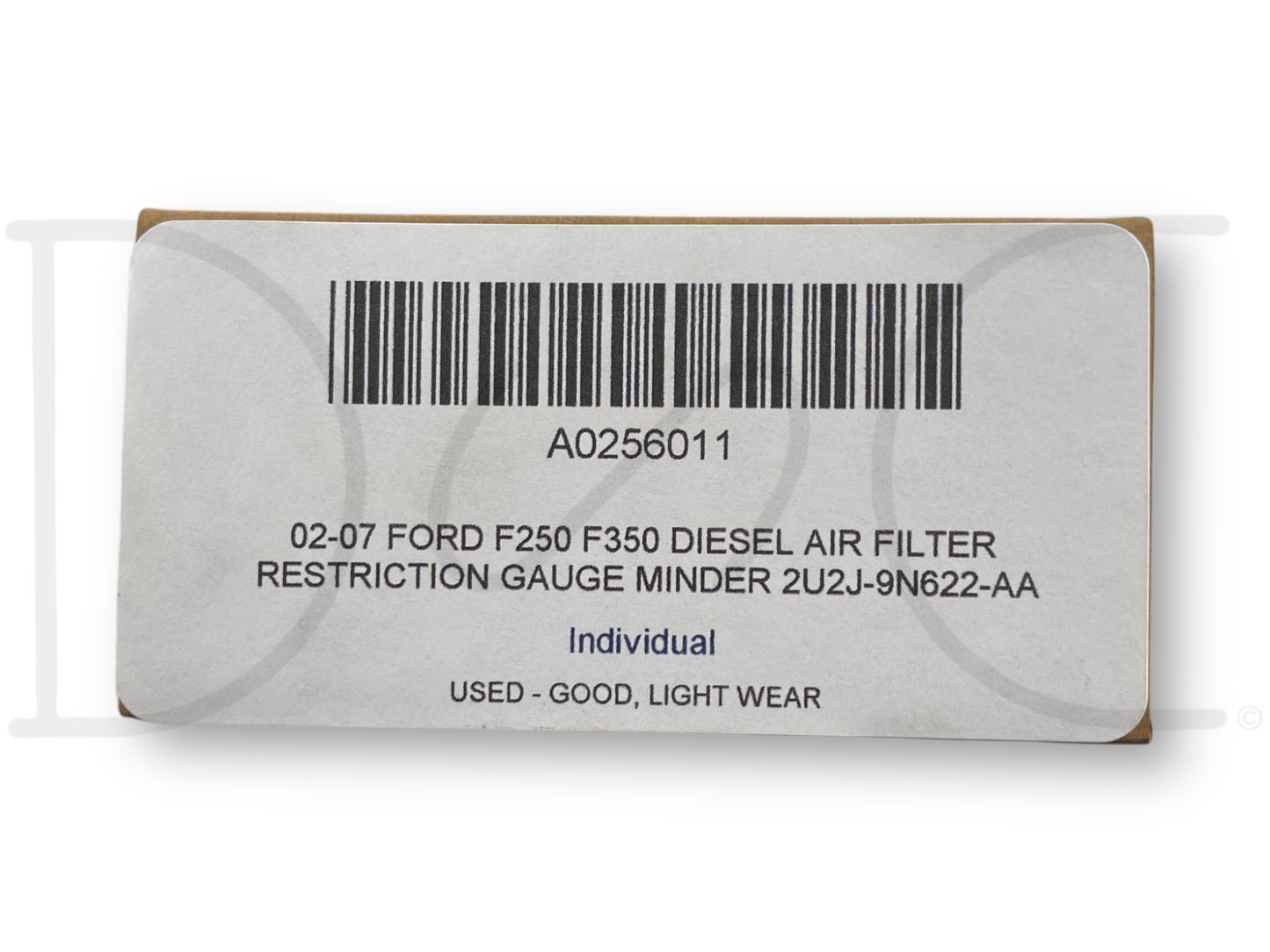 02-07 Ford F250 F350 Diesel Air Filter Restriction Gauge Minder 2U2J-9N622-Aa