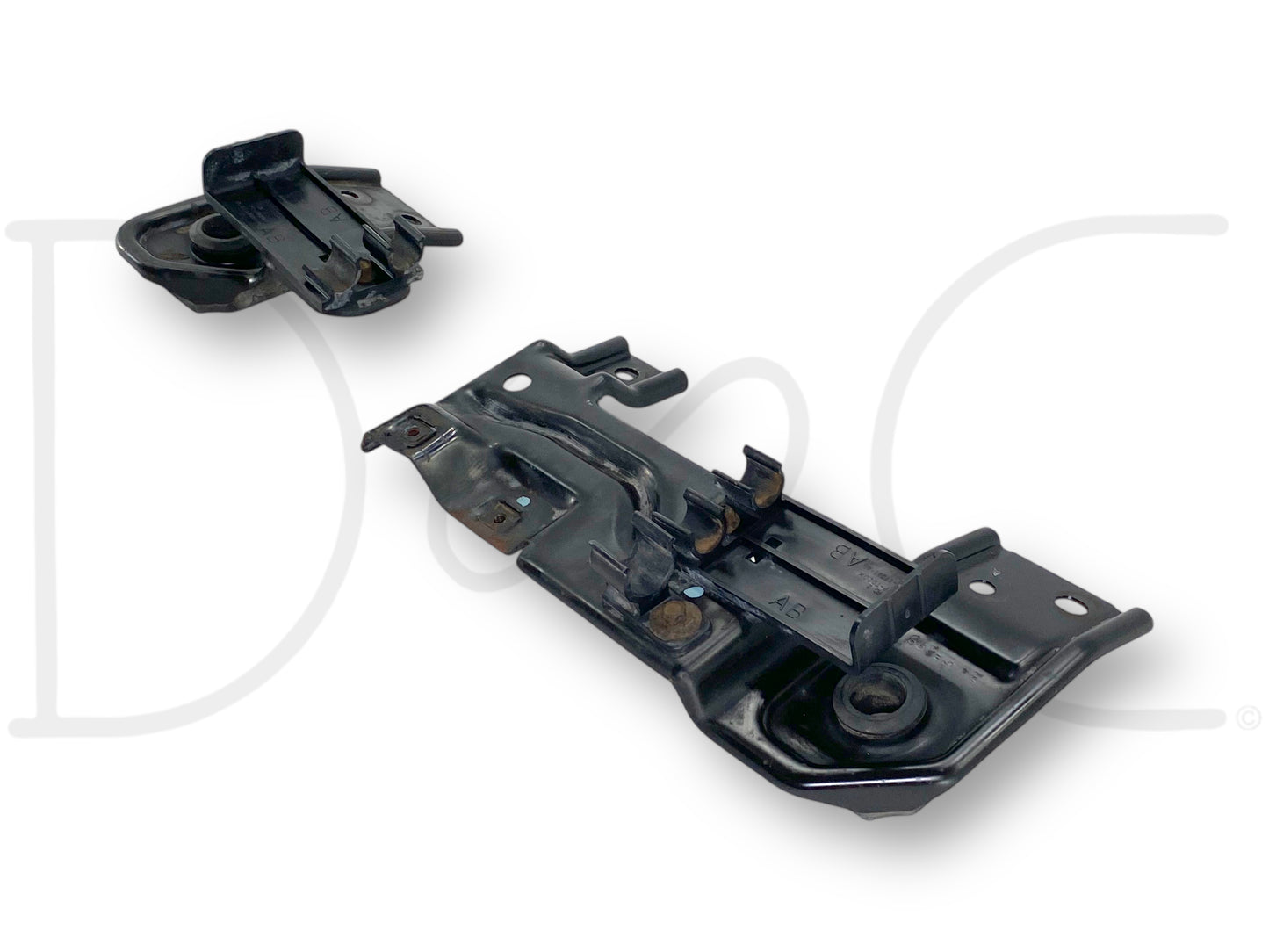 99-03 Ford F250 F350 Upper Radiator Mount Bracket Pair OE Brackets *Blem*