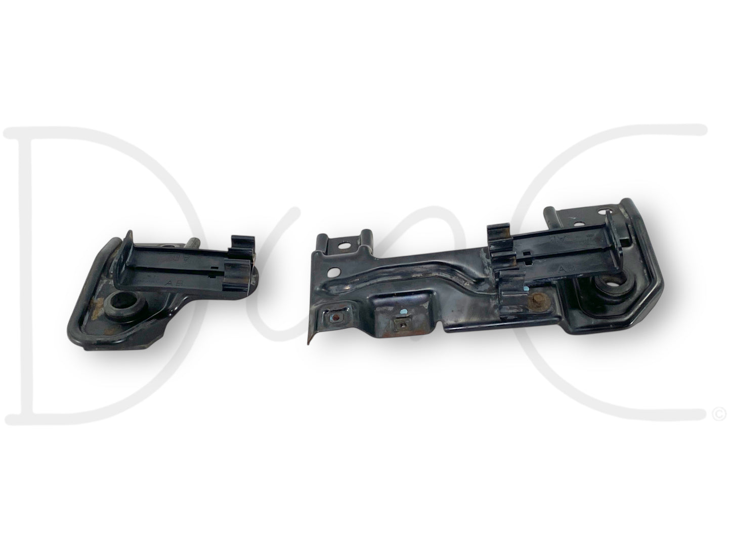 99-03 Ford F250 F350 Upper Radiator Mount Bracket Pair OE Brackets *Blem*