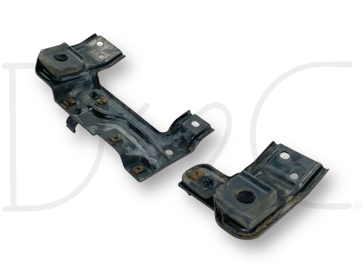 99-03 Ford F250 F350 Upper Radiator Mount Bracket Pair OE Brackets *Blem*