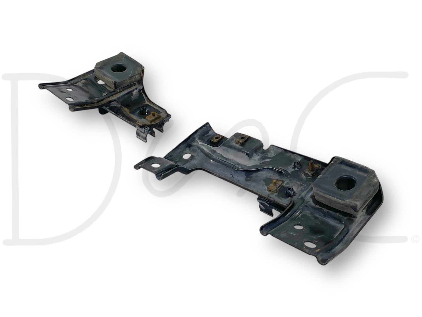 99-03 Ford F250 F350 Upper Radiator Mount Bracket Pair OE Brackets *Blem*