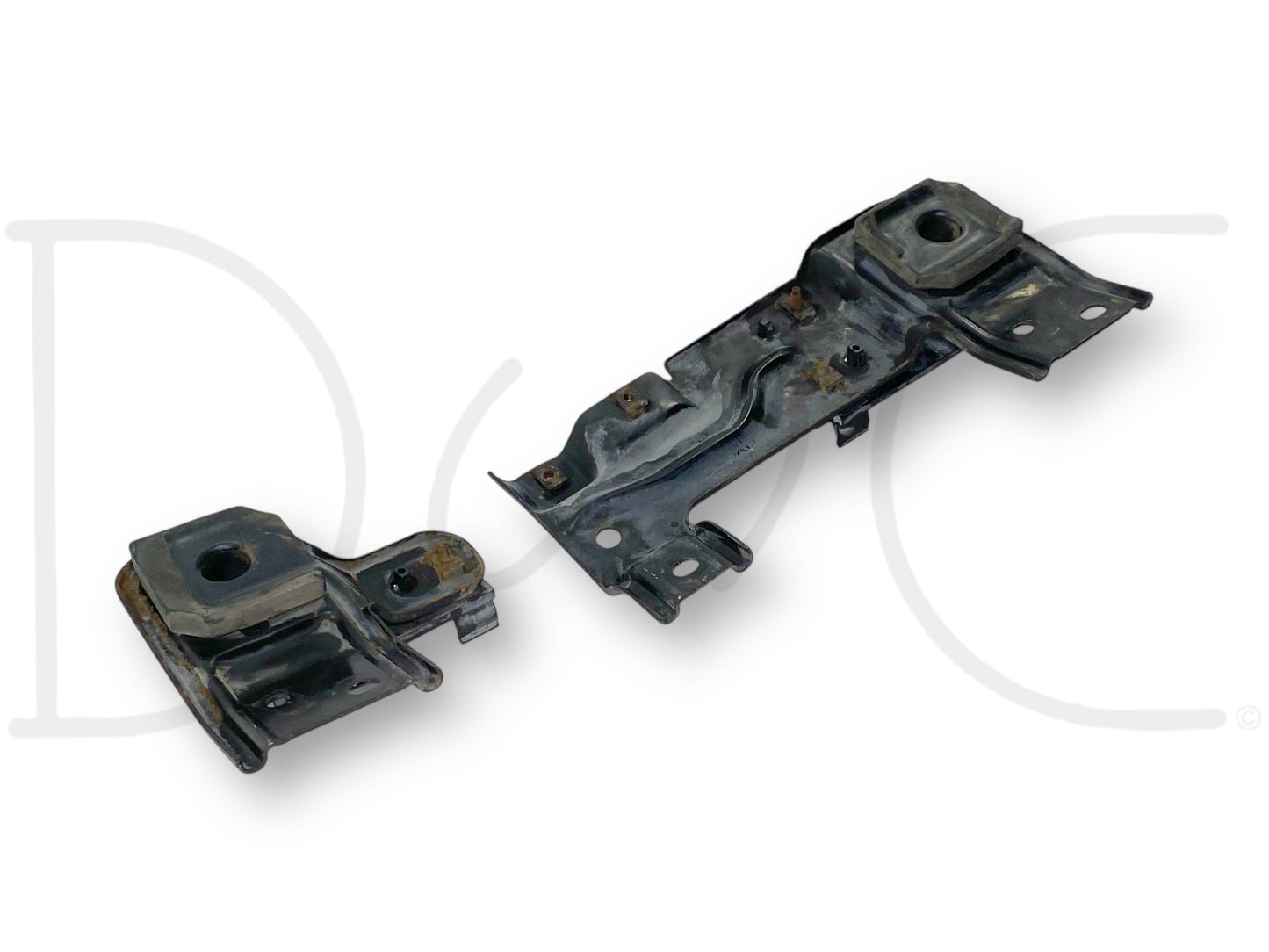 99-03 Ford F250 F350 Upper Radiator Mount Bracket Pair OE Brackets *Blem*