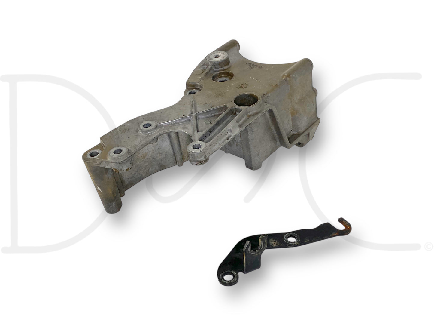 96-02 Chevy GMC 4.3 5.0 5.7 Power Steering Pump A/C Compressor Bracket Set OEM