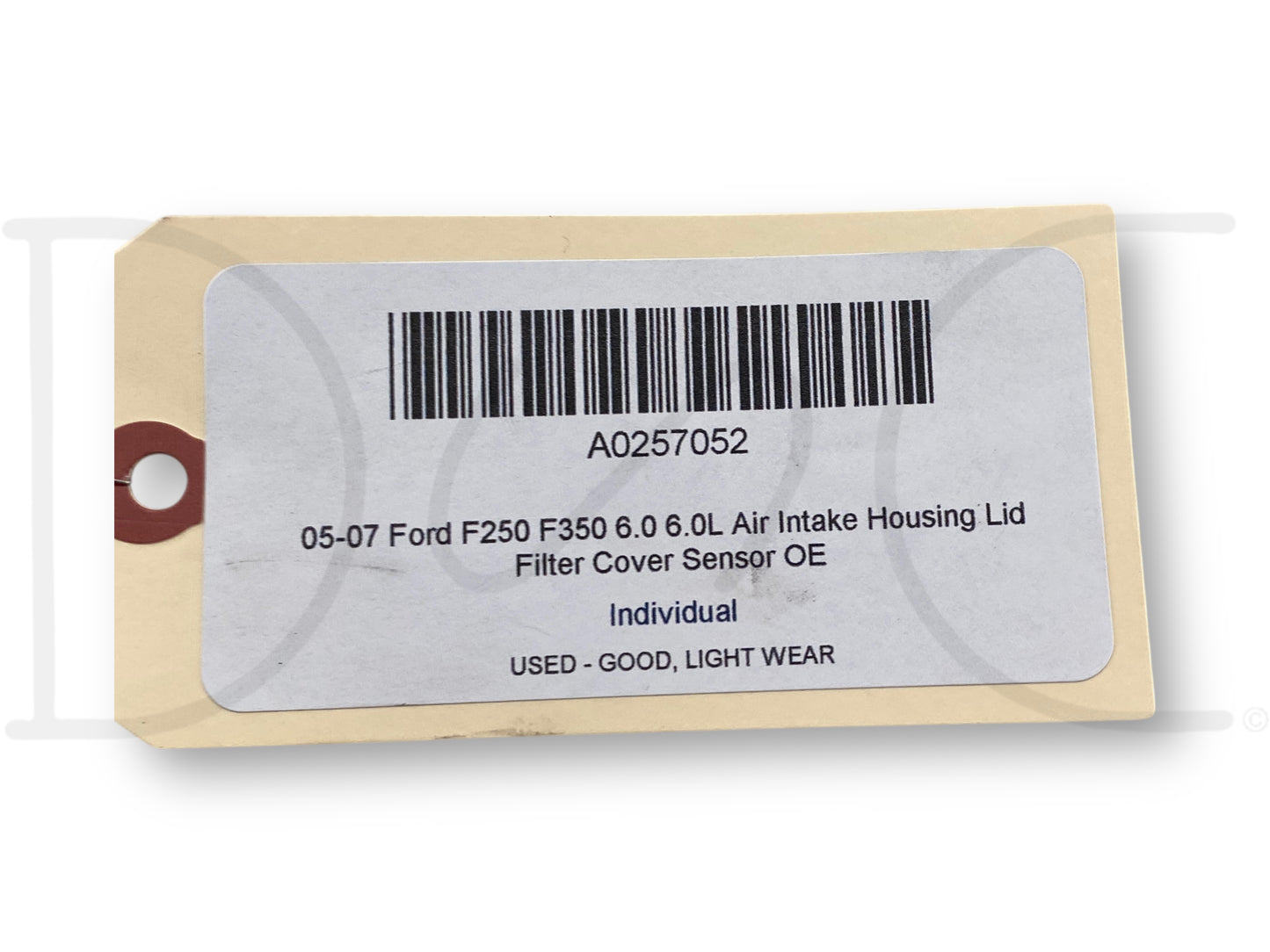 05-07 Ford F250 F350 6.0 6.0L Air Intake Housing Lid Filter Cover Sensor OE