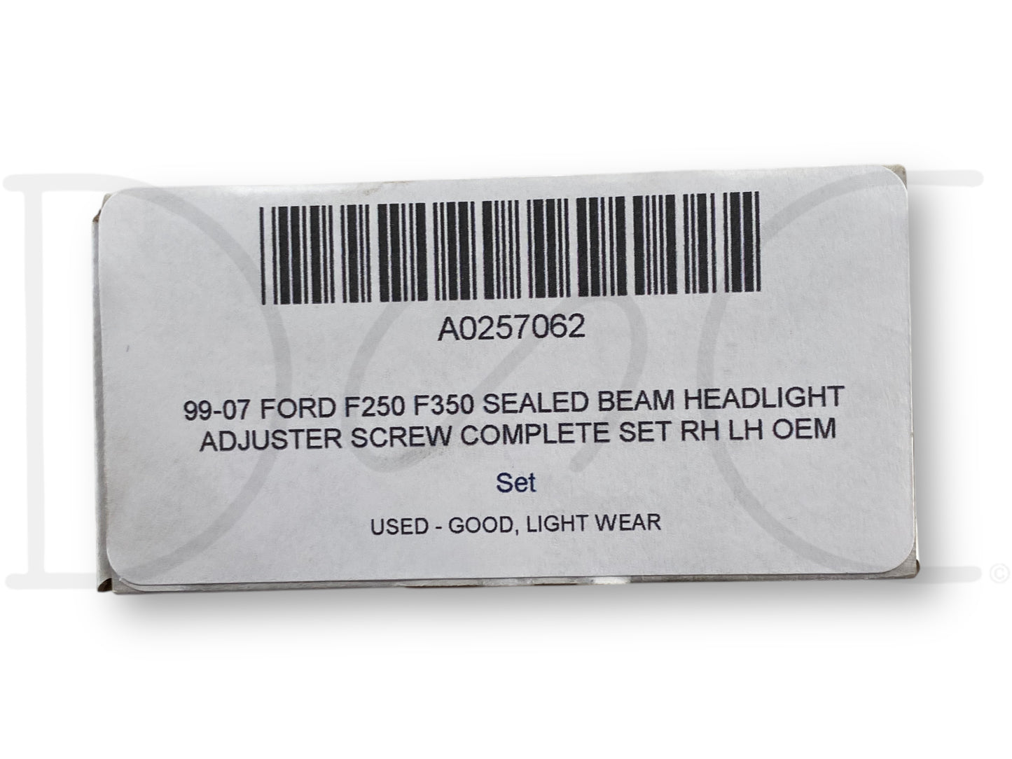99-07 Ford F250 F350 Sealed Beam Headlight Adjuster Screw Complete Set RH LH OEM