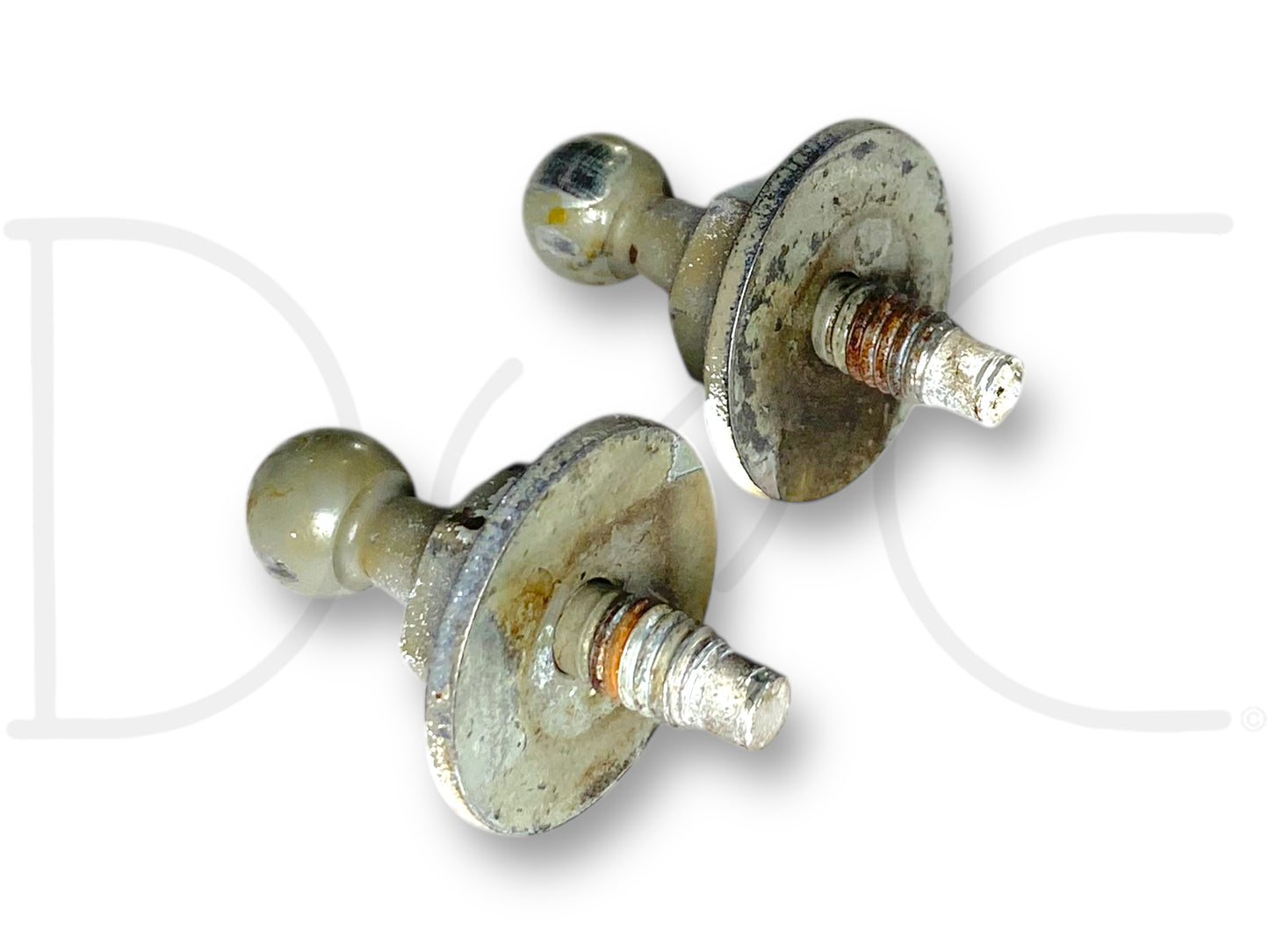 99-07 Ford F250 F350 Hood Strut Support Shock Ball Lower Stud Pair Set