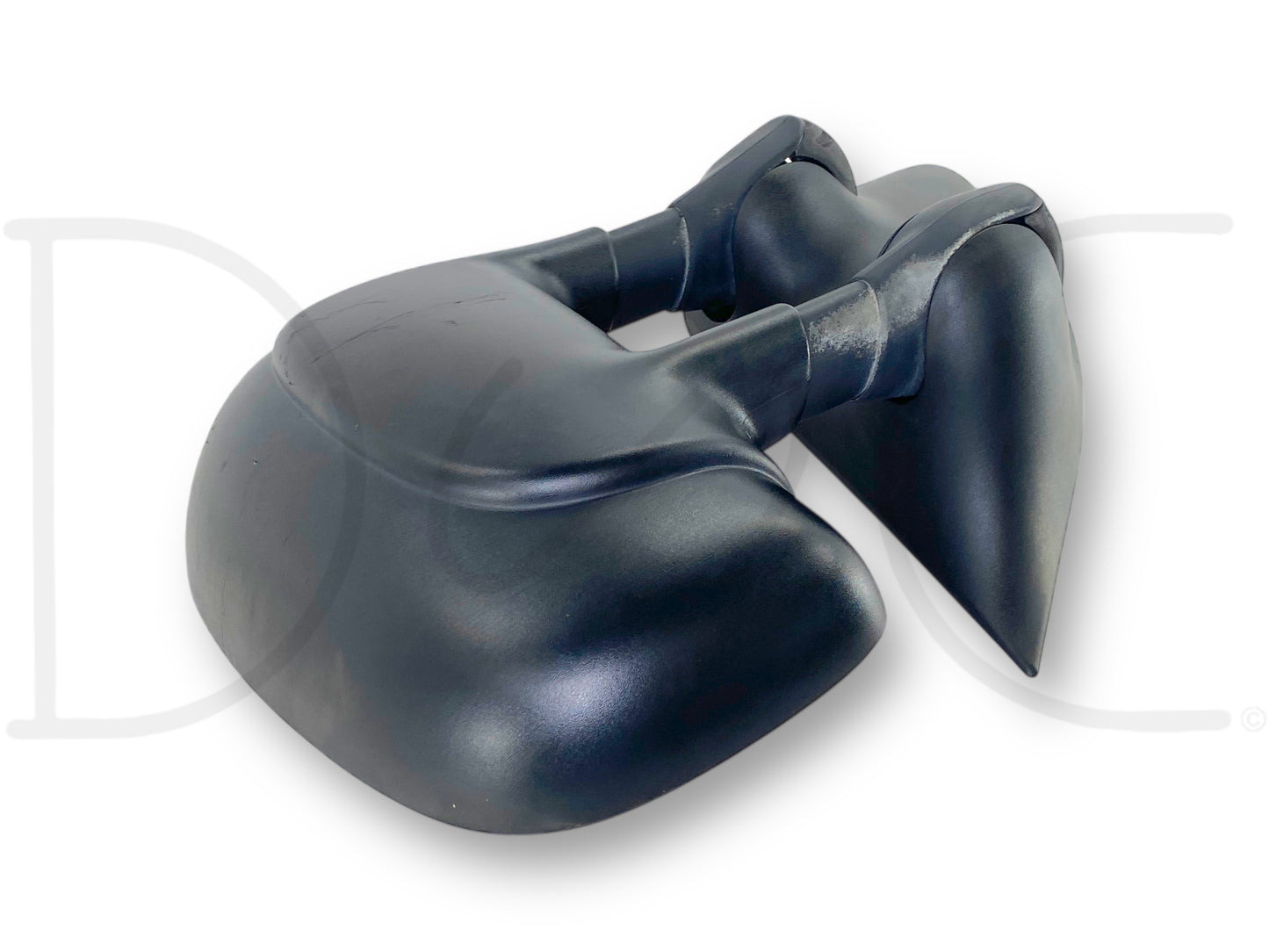 99-07 Ford F250 F350 LH Left Driver Door Tow Mirror Manual Extendable OEM