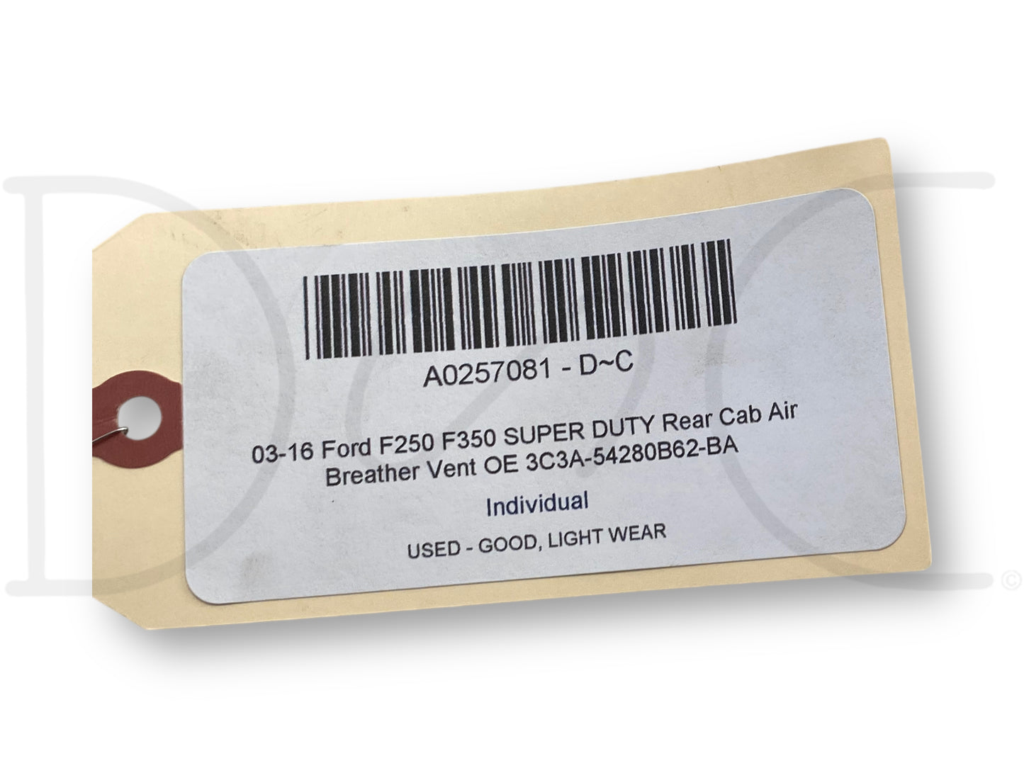 03-16 Ford F250 F350 Super Duty Rear Cab Air Breather Vent OE 3C3A-54280B62-BA