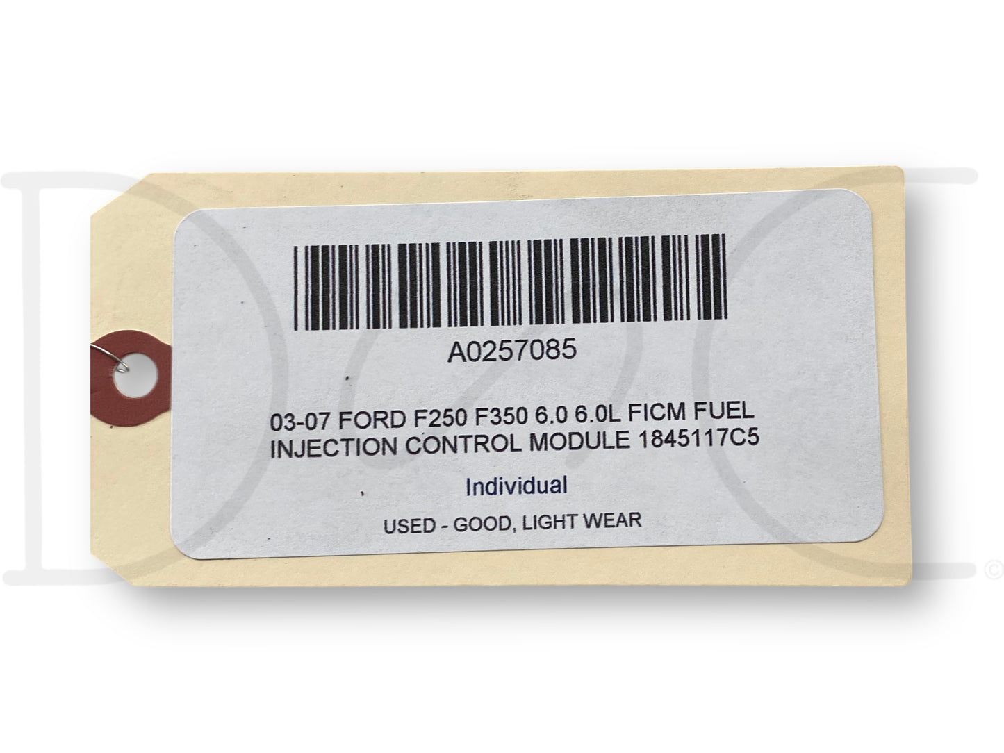03-07 Ford F250 F350 6.0 6.0L FICM Fuel Injection Control Module 1845117C5