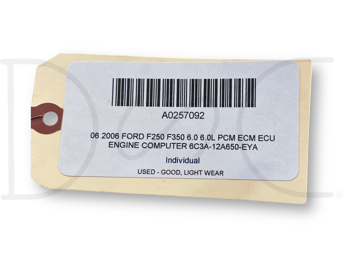 06 2006 Ford F250 F350 6.0 6.0L PCM ECM ECU Engine Computer 6C3A-12A650-Eya
