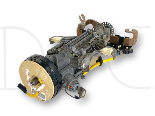 05-07 Ford F250 F350 Tilt Steering Column Auto Trans W/ Key & Clockspring OE