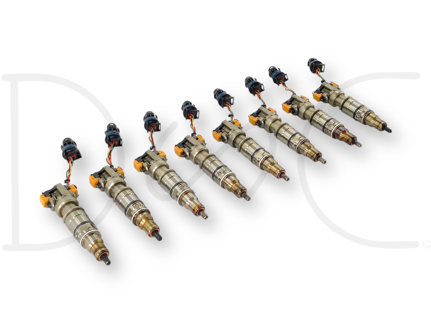 03-07 Ford F250 F350 6.0 6.0L Diesel Fuel Injector Set (8) Injectors *Cores*