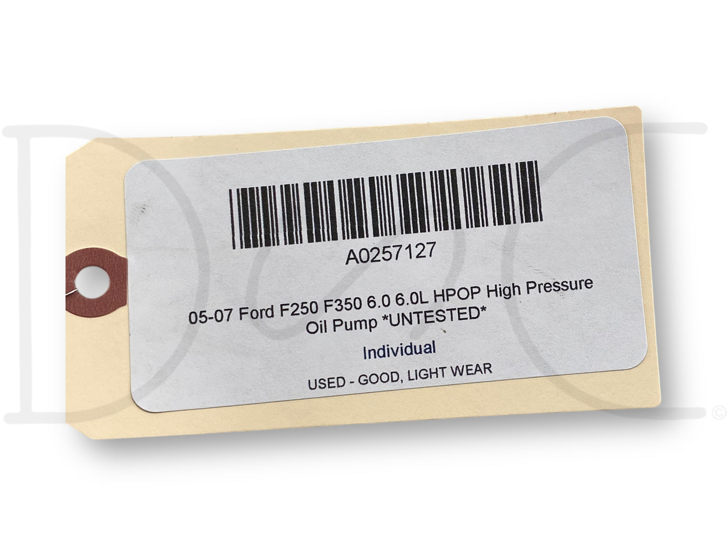 05-07 Ford F250 F350 6.0 6.0L HPOP High Pressure Oil Pump *Untested*