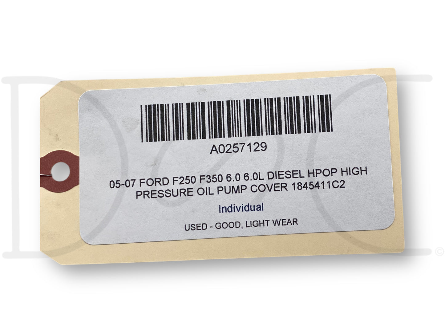 05-07 Ford F250 F350 6.0 6.0L Diesel HPOP High Pressure Oil Pump Cover 1845411C2