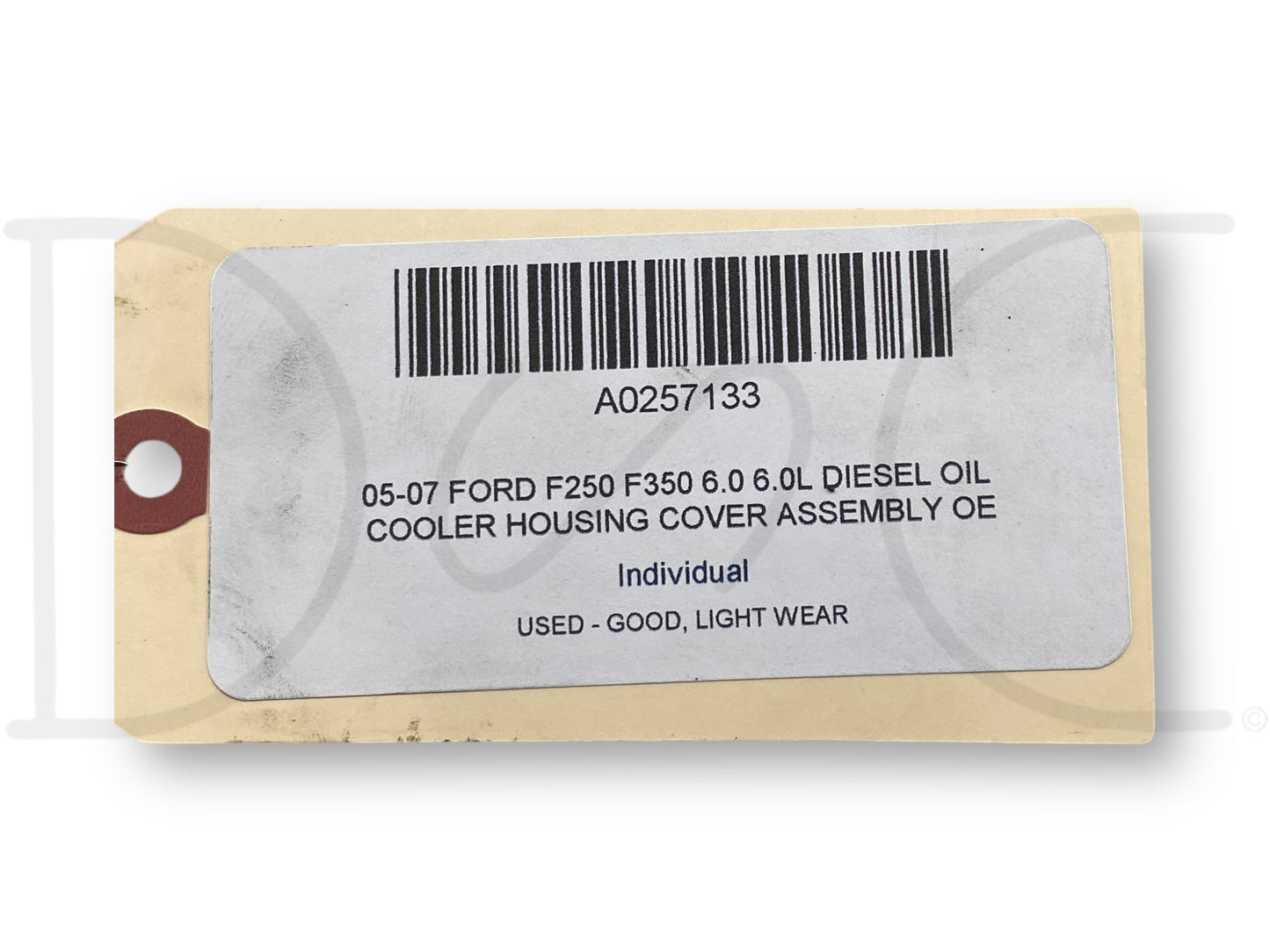 05-07 Ford F250 F350 6.0 6.0L Diesel Oil Cooler Housing Cover Assembly OE