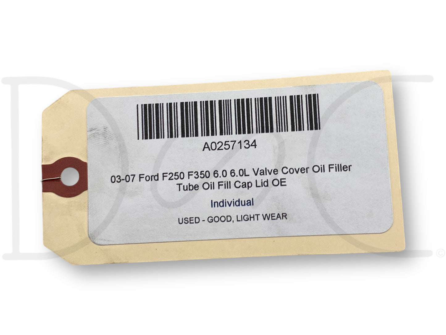 03-07 Ford F250 F350 6.0 6.0L Valve Cover Oil Filler Tube Oil Fill Cap Lid OE