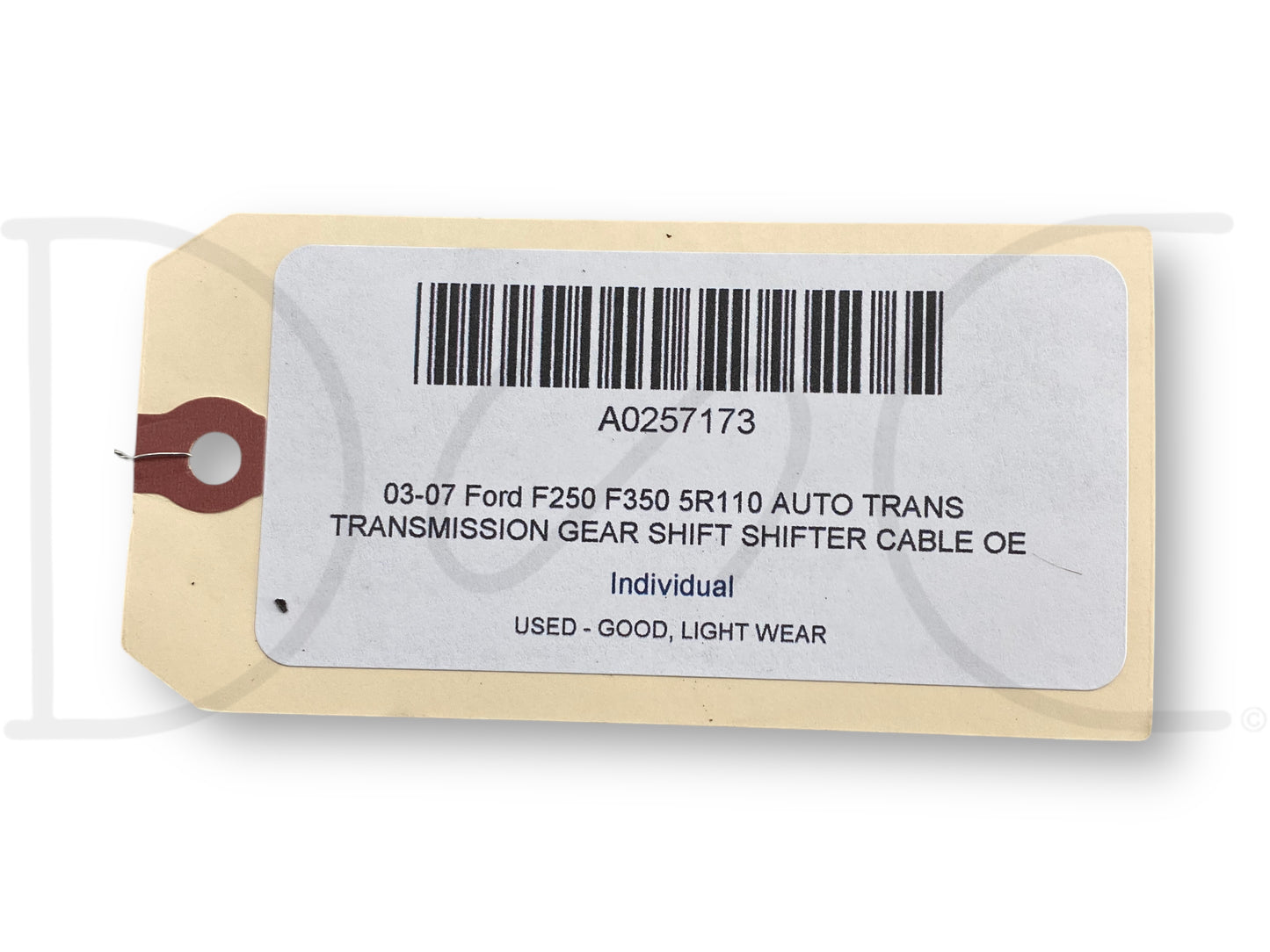 03-07 Ford F250 F350 5R110 Auto Trans Transmission Gear Shift Shifter Cable OE