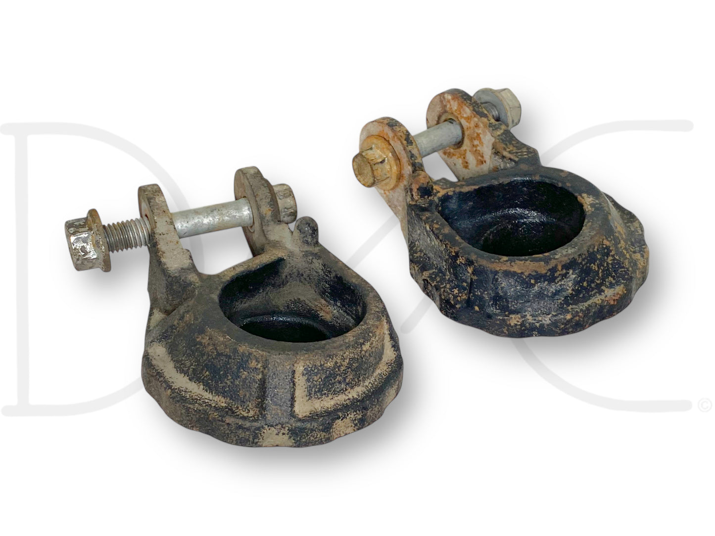 99-07 Ford F250 F350 Front Coil Spring Seat Lower Set Left Right 2WD OEM