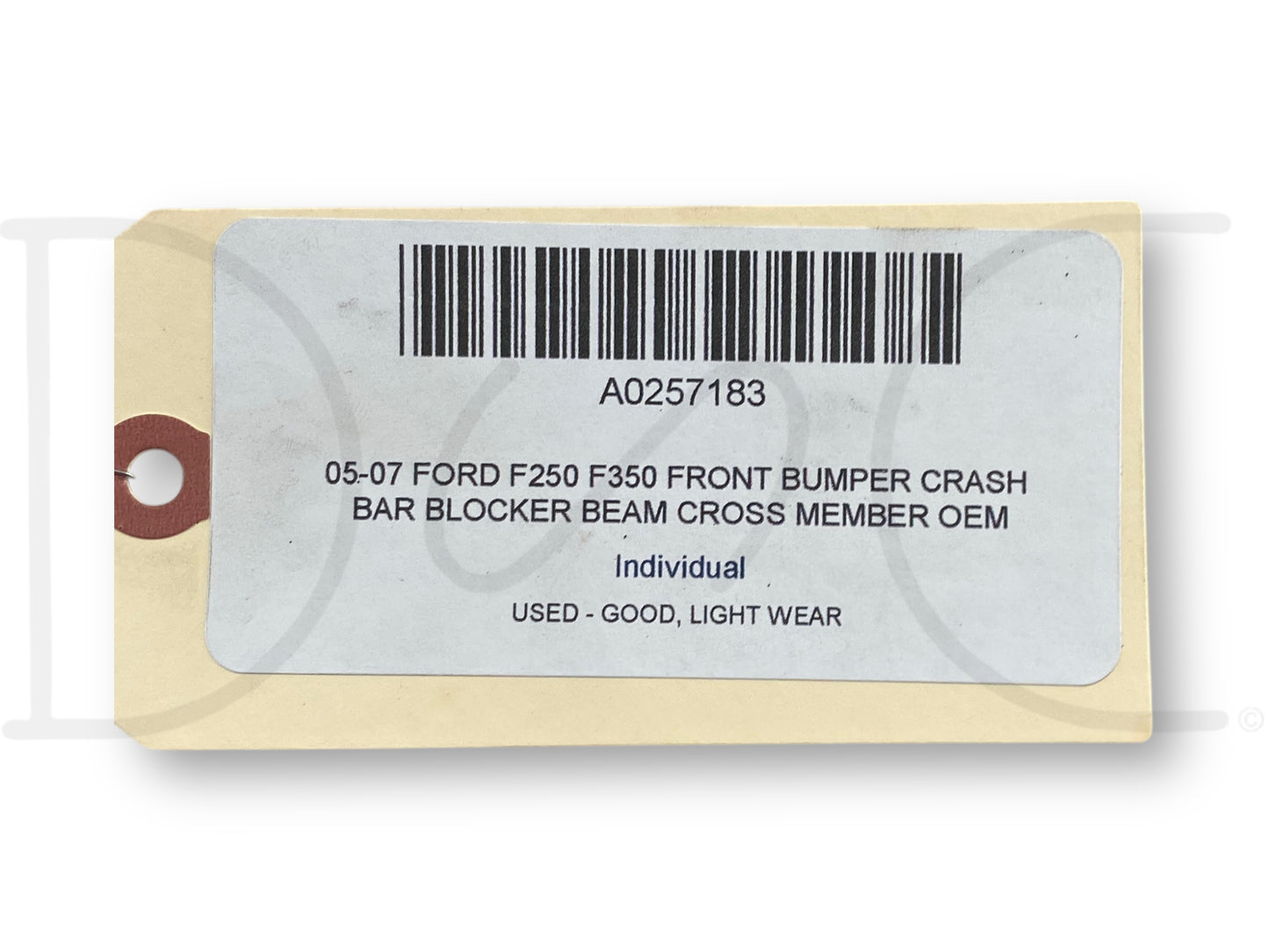 05-07 Ford F250 F350 Front Bumper Crash Bar Blocker Beam Cross Member OEM