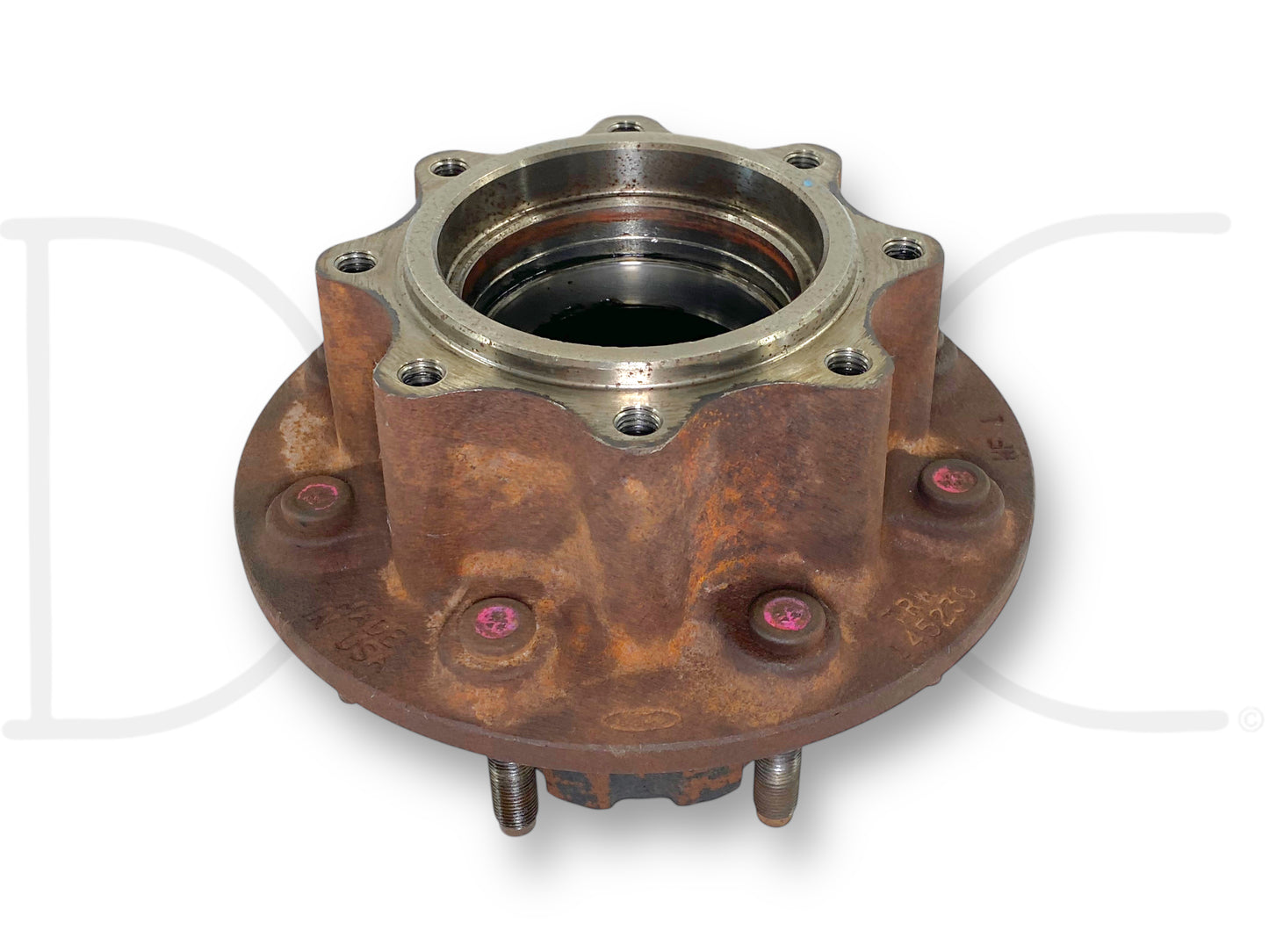 05-06 Ford F350 DRW Dually DANA 80 Rear Axle Wheel Hub 8 Lug OEM 5C34-1109-C