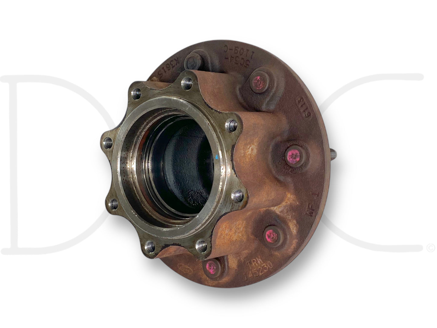 05-06 Ford F350 DRW Dually DANA 80 Rear Axle Wheel Hub 8 Lug OEM 5C34-1109-C