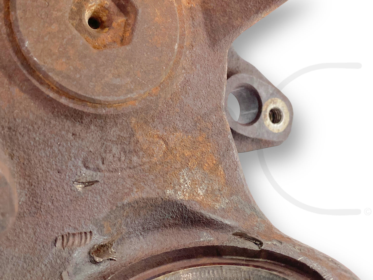 05-07 Ford F250 F350 LH Left Driver 2WD 2X4 Spindle Knuckle OEM 6C34-3106-A