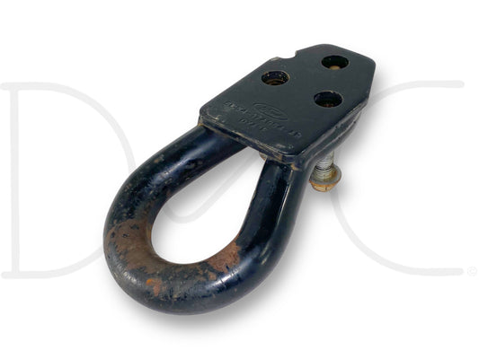 00-07 Ford F250 F350 Tow Hook Recovery Loop Black W/ Bolts 5C34-17A954-AB