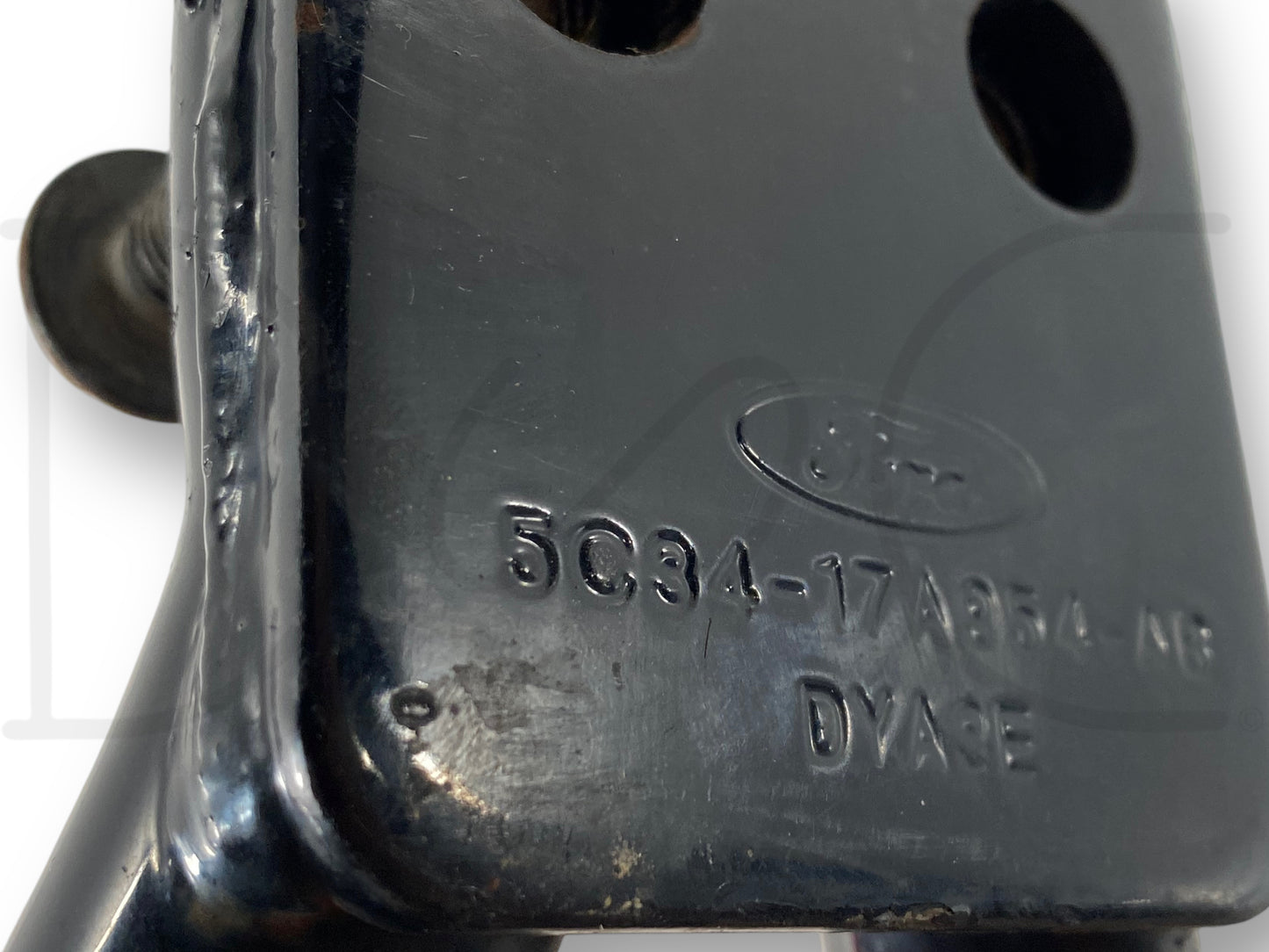 00-07 Ford F250 F350 Tow Hook Recovery Loop Black W/ Bolts 5C34-17A954-AB