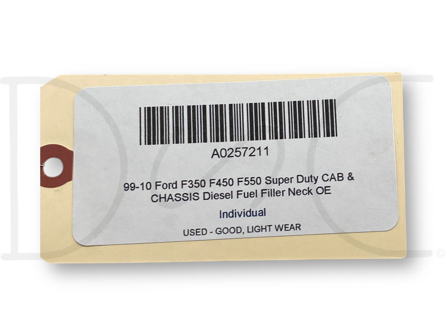 99-10 Ford F350 F450 F550 Super Duty Cab & Chassis Diesel Fuel Filler Neck OE